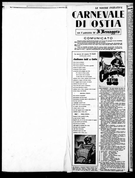 Il messaggero di Roma : il giornale del mattino