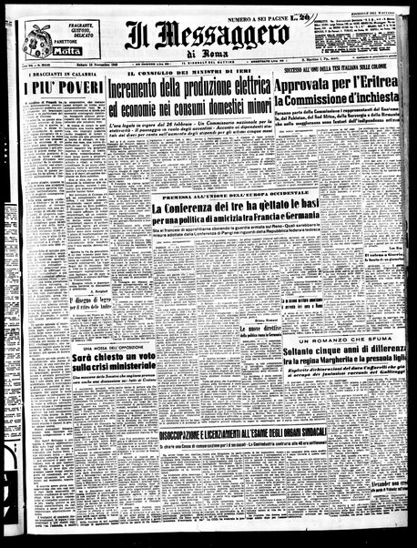 Il messaggero di Roma : il giornale del mattino