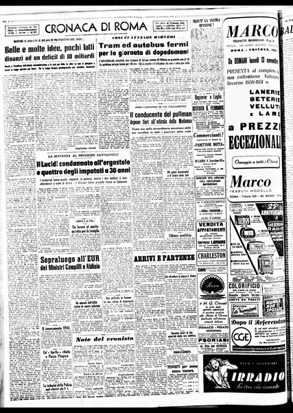 Il messaggero di Roma : il giornale del mattino