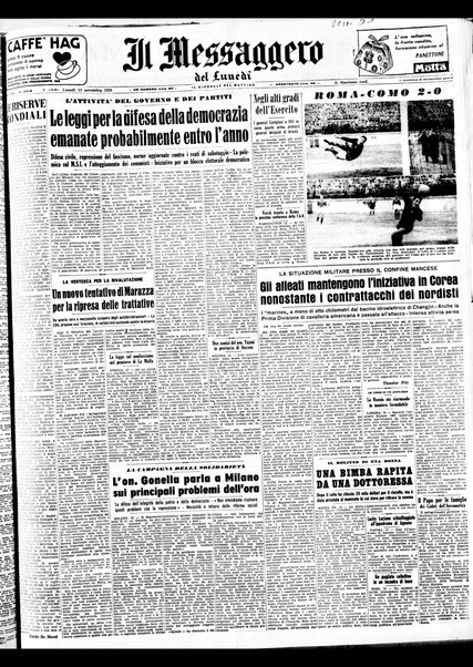 Il messaggero di Roma : il giornale del mattino