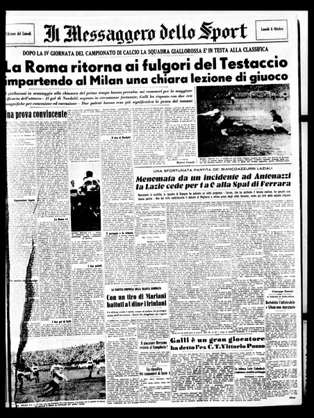 Il messaggero di Roma : il giornale del mattino