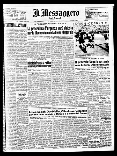 Il messaggero di Roma : il giornale del mattino