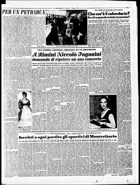 Il messaggero di Roma : il giornale del mattino