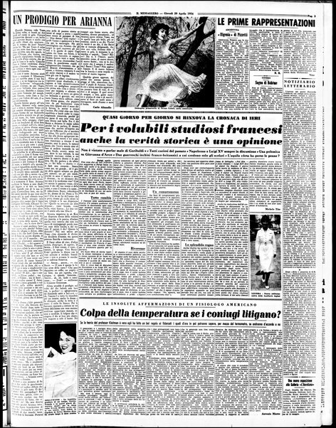 Il messaggero di Roma : il giornale del mattino