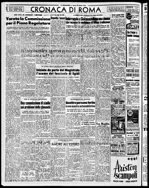 Il messaggero di Roma : il giornale del mattino