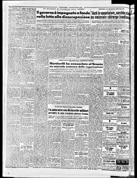 Il messaggero di Roma : il giornale del mattino