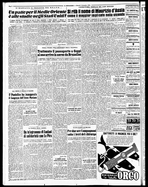 Il messaggero di Roma : il giornale del mattino