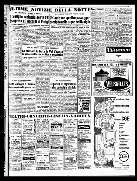 Il messaggero di Roma : il giornale del mattino