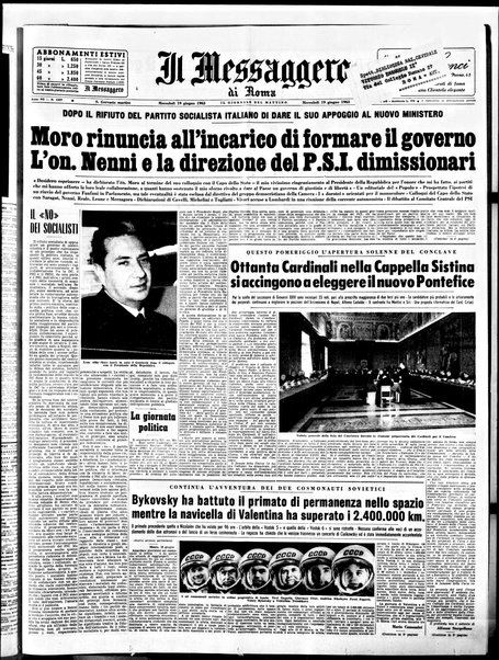 Il messaggero di Roma : il giornale del mattino