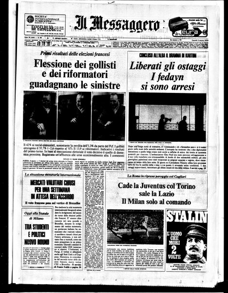 Il messaggero di Roma : il giornale del mattino