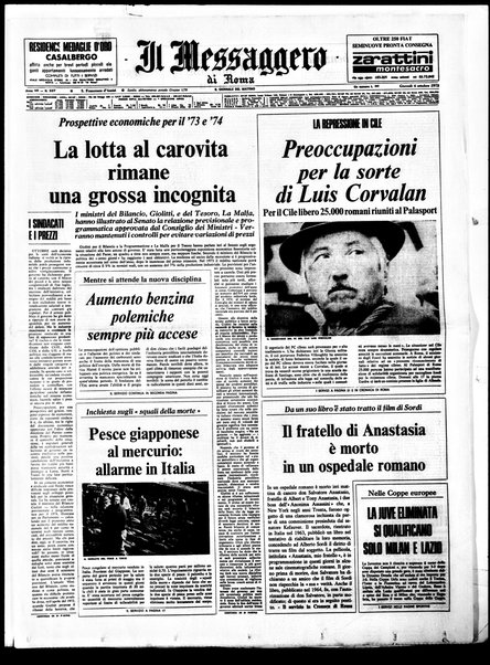 Il messaggero di Roma : il giornale del mattino