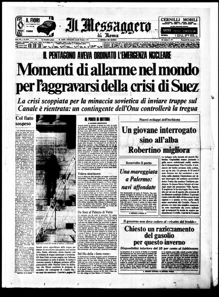 Il messaggero di Roma : il giornale del mattino