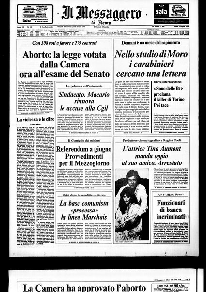 Il messaggero di Roma : il giornale del mattino