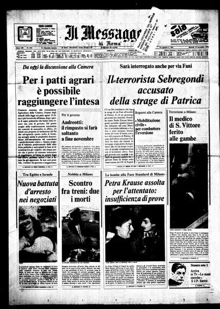 Il messaggero di Roma : il giornale del mattino