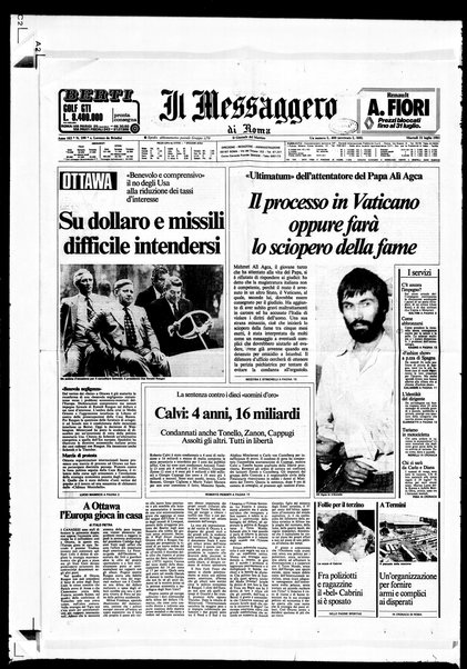 Il messaggero di Roma : il giornale del mattino