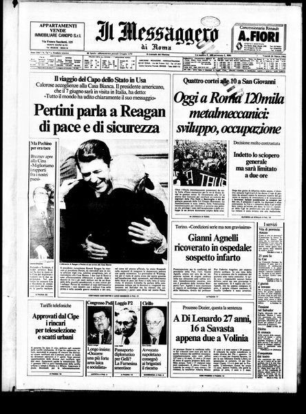 Il messaggero di Roma : il giornale del mattino