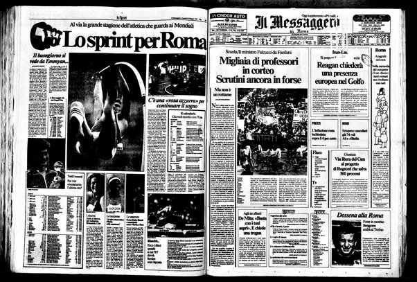 Il messaggero di Roma : il giornale del mattino
