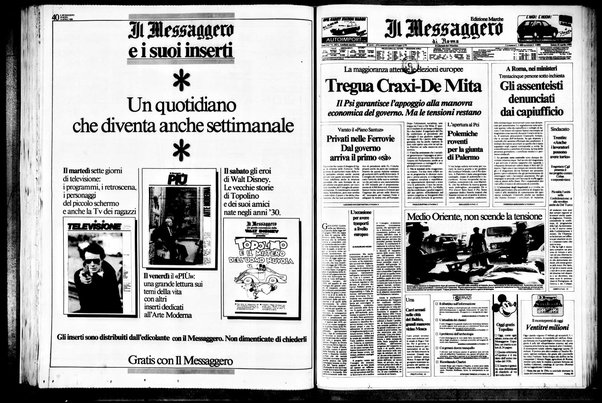 Il messaggero di Roma : il giornale del mattino