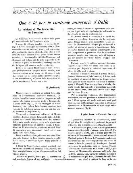 La miniera italiana rivista mensile