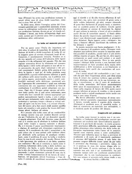 La miniera italiana rivista mensile