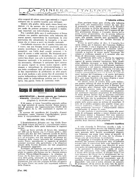 La miniera italiana rivista mensile