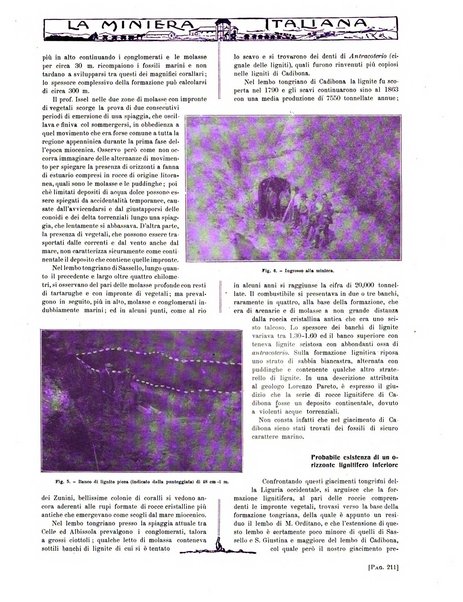 La miniera italiana rivista mensile