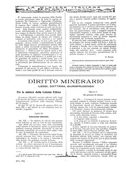 La miniera italiana rivista mensile