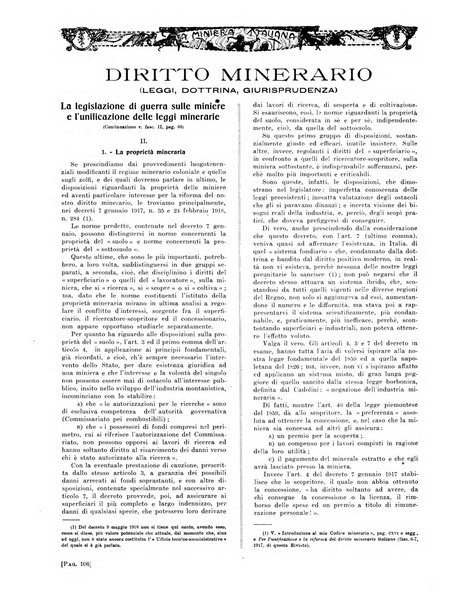 La miniera italiana rivista mensile