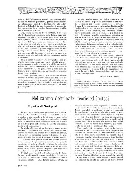 La miniera italiana rivista mensile