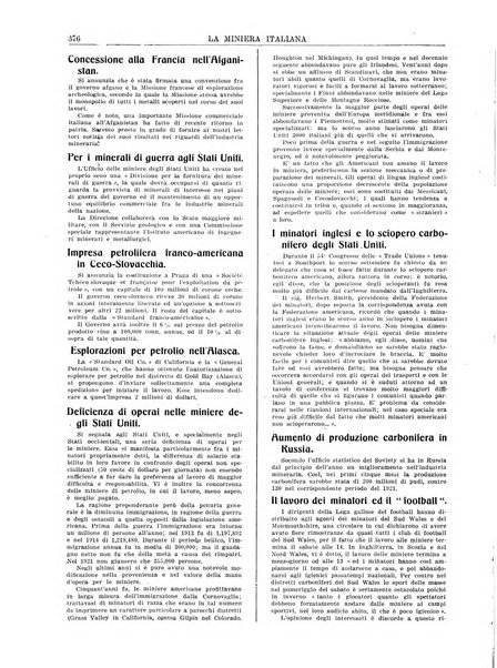 La miniera italiana rivista mensile