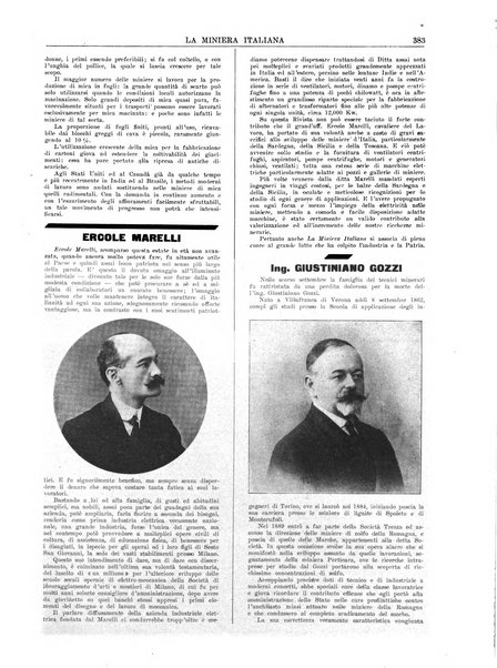 La miniera italiana rivista mensile