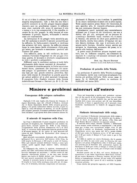 La miniera italiana rivista mensile