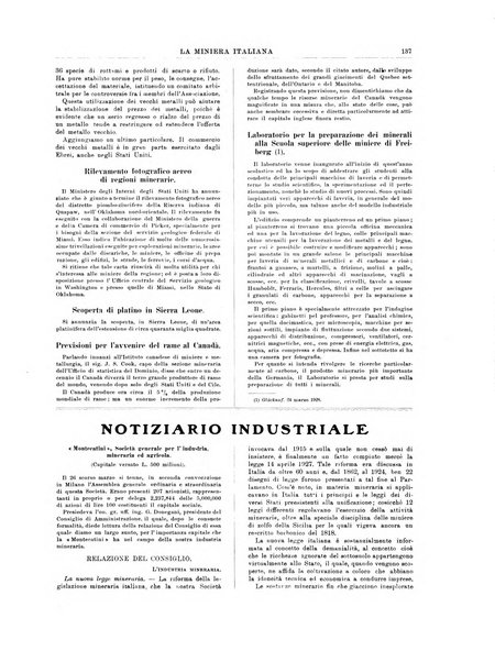 La miniera italiana rivista mensile