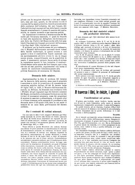 La miniera italiana rivista mensile