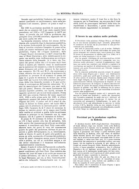 La miniera italiana rivista mensile