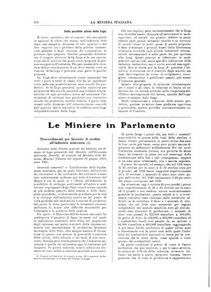 La miniera italiana rivista mensile