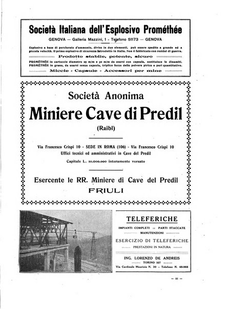 La miniera italiana rivista mensile