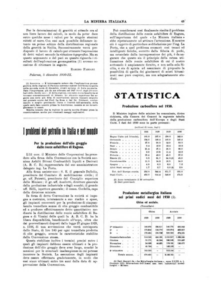 La miniera italiana rivista mensile