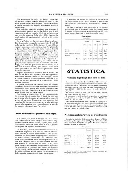 La miniera italiana rivista mensile