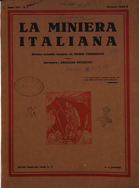 La miniera italiana rivista mensile