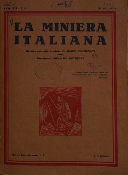 La miniera italiana rivista mensile