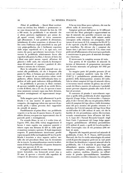 La miniera italiana rivista mensile