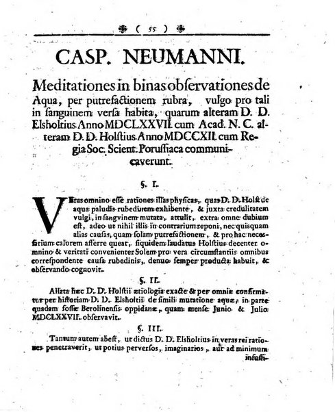 Miscellanea Berolinensia ad incrementum scientiarum ex scriptis Societati regiae scientiarum exhibitis edita