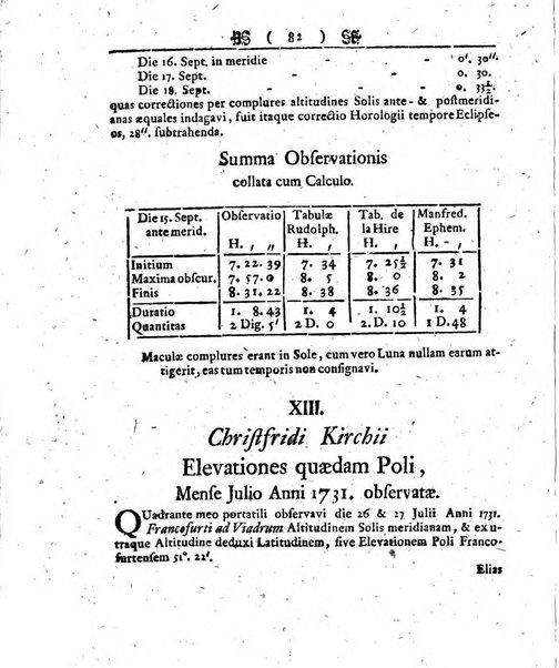 Miscellanea Berolinensia ad incrementum scientiarum ex scriptis Societati regiae scientiarum exhibitis edita