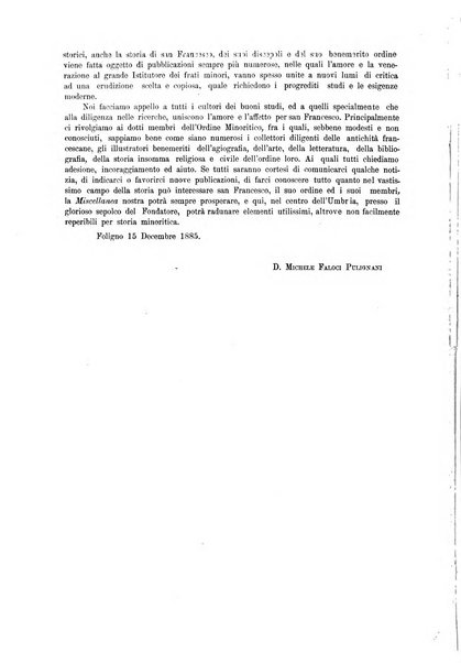 Miscellanea francescana di storia, di lettere, di arti