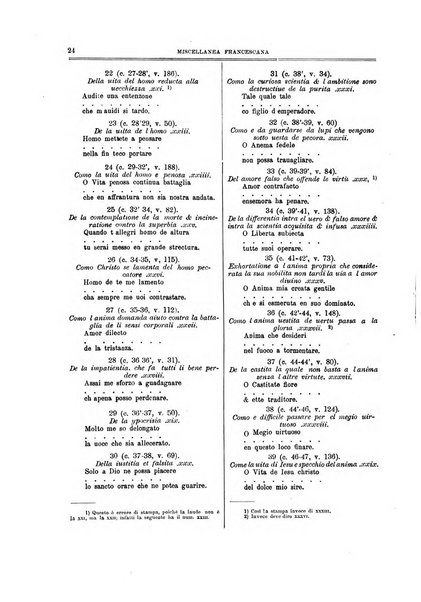 Miscellanea francescana di storia, di lettere, di arti