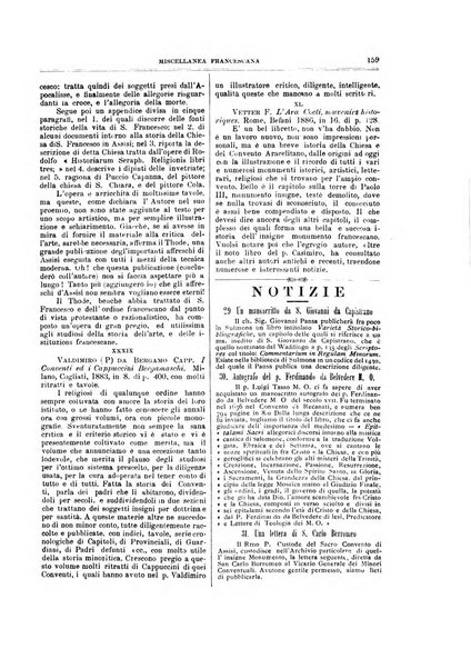 Miscellanea francescana di storia, di lettere, di arti