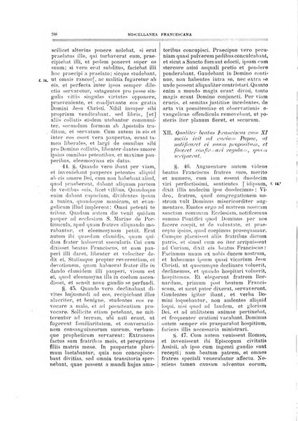 Miscellanea francescana di storia, di lettere, di arti