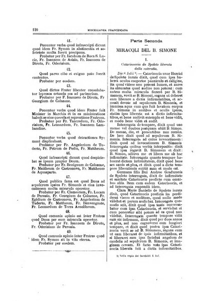 Miscellanea francescana di storia, di lettere, di arti