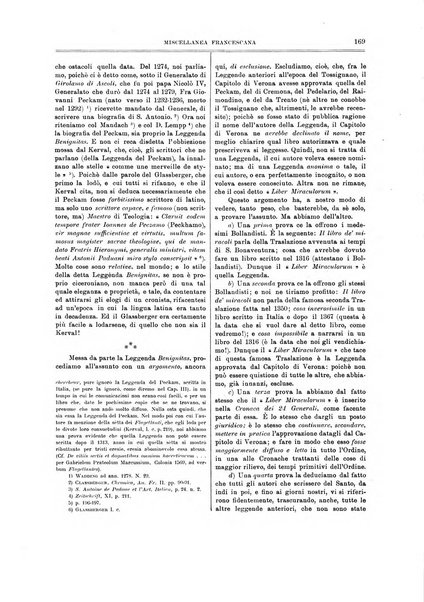 Miscellanea francescana di storia, di lettere, di arti